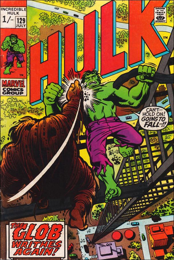 Incredible Hulk (1968) issue 129-B UK Price Cover