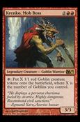 Magic the Gathering: 2013 Core Set (Base Set) card 138 Krenko, Mob Boss