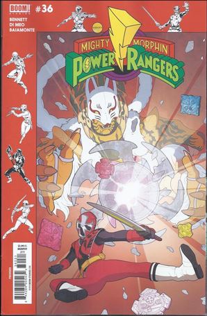 Mighty Morphin Power Rangers issue 36-B Phil Murphy Preorder Cover