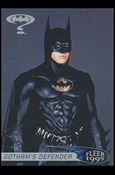 Batman Forever (Retail Base Set) card 5 Gotham's Defender