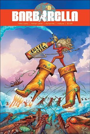 Barbarella (2017) issue 6-E Kenan Yarar Subscription Cover