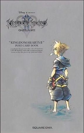Kingdom Hearts II: Post Card Book issue 1 Dust Jacket - Cardstock Cover