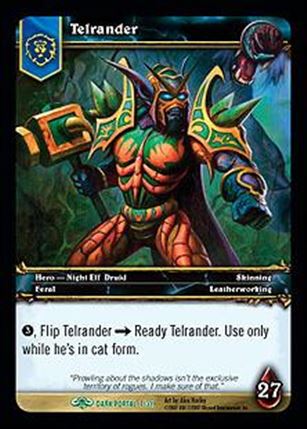 World of Warcraft: Through the Dark Portal (Oversized Hero Subset) card 7 Telrander