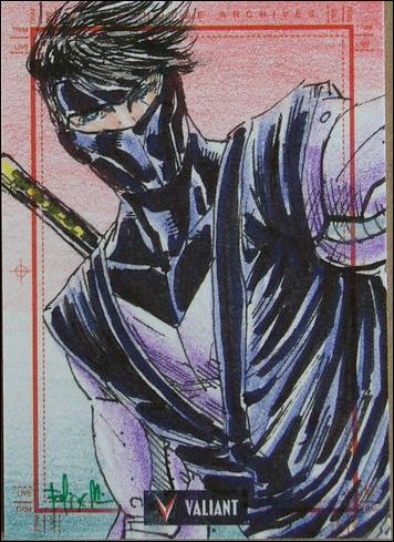 2013 Valiant Comics Preview Trading Card Set (Sketch Card Subset) card FM-09