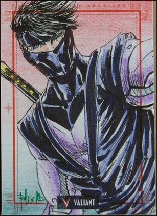 2013 Valiant Comics Preview Trading Card Set (Sketch Card Subset) card FM-09