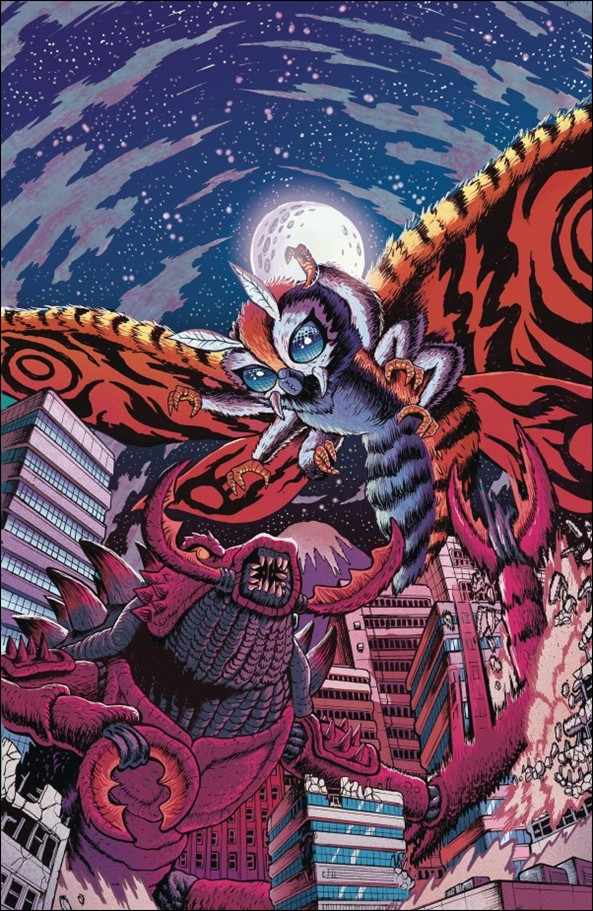 Mothra: Queen of the Monsters issue 5-C Jake Smith Virgin 1:25 Cover