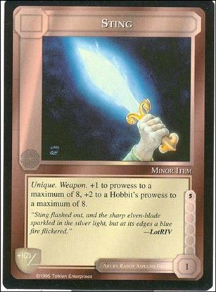 Middle-Earth: The Wizards (Base Set) card 401 Sting