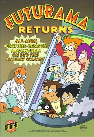 Futurama Returns issue 1 Mini Comic