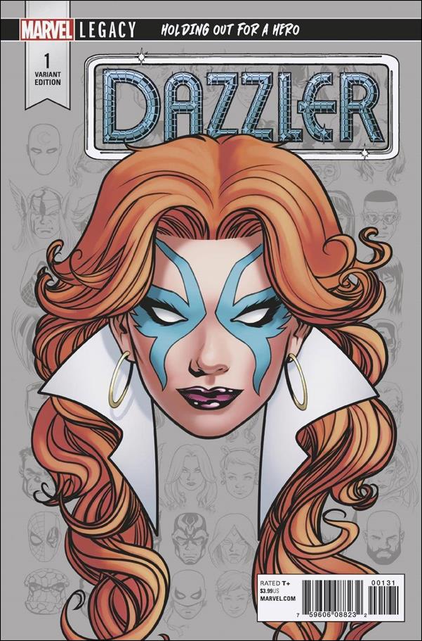 Dazzler: X Song issue 1-C Mike Mckone 1:10 Legacy Headshot Cover