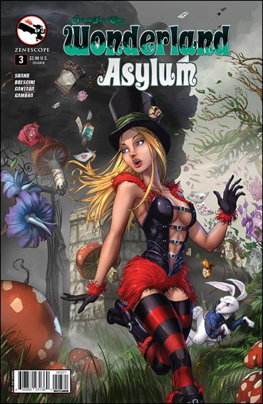 Grimm Fairy Tales Presents Wonderland: Asylum issue 3-B Chris Ehnot Cover