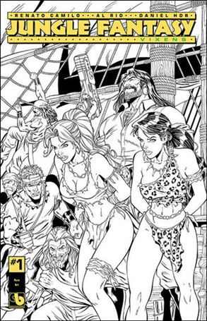 Jungle Fantasy: Vixens issue 1-F Pure Art Cover