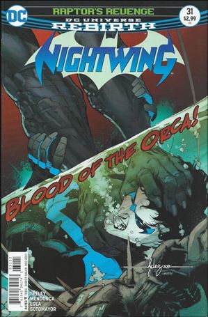 Nightwing (2016) issue 31 Javi Fernandez Cover