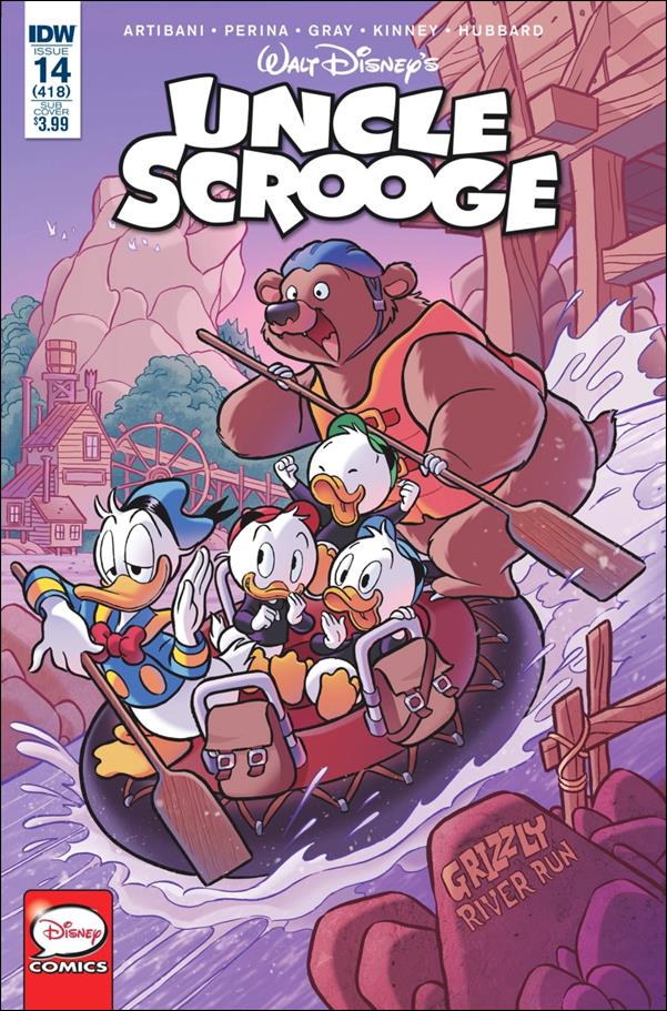 Uncle Scrooge (2015) issue 14-B Andrea Freccero Subscription Cover