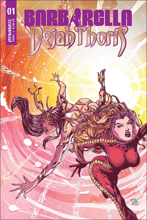 Barbarella / Dejah Thoris issue 1 Zach Hsieh Cover