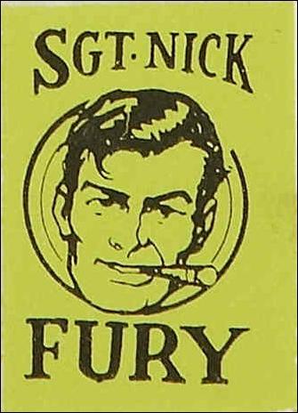 Marvel Mini-Books: Sgt. Nick Fury issue nn-C Lime Green Cover