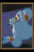 Aladdin (Base Set) card 42 Rub a lamp--look who pops out!
