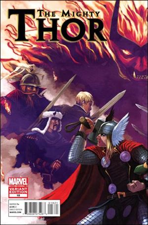 Mighty Thor (2011) issue 18-B Stephanie Hans 1:20 Connecting Cover