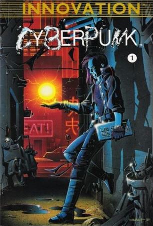 Cyberpunk Graphic Novel Cover Image 1