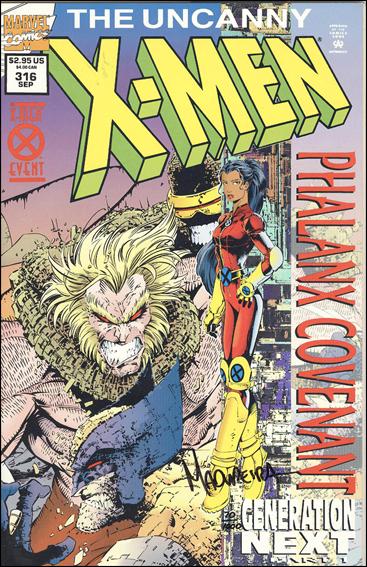 Uncanny X-Men (1981) issue 316-C DF Collection (signed by Joe Madureira) 1/1000