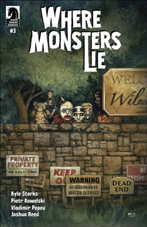 Where Monsters Lie issue 3-B Tyler Crook Cover