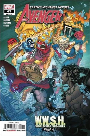 Avengers (2018/07) issue 49 Javier Garron Cover