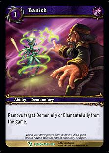 World of Warcraft: March of the Legion (Base Set) card 103 Banish