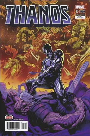 Thanos (2017) issue 17-C Geoff Shaw Cover (2nd Printing)
