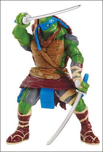 Ninja Turtles (Combat Warriors) figure 2-B Combat Warrior Leonardo (Loose)