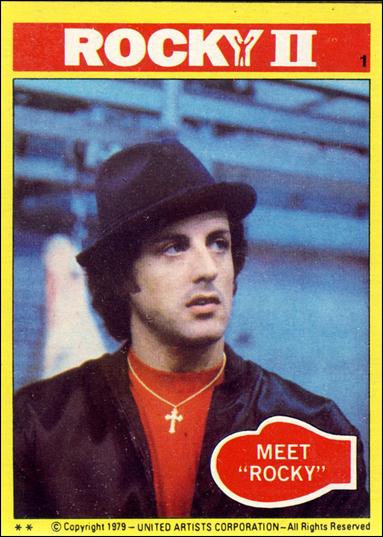 Rocky II (Base Set) card 1 Meet "Rocky"