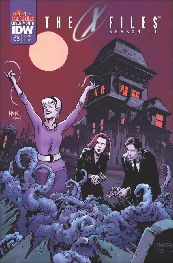X-Files: Season 11 issue 5-C Robert Hack "Archie" Subscription Cover