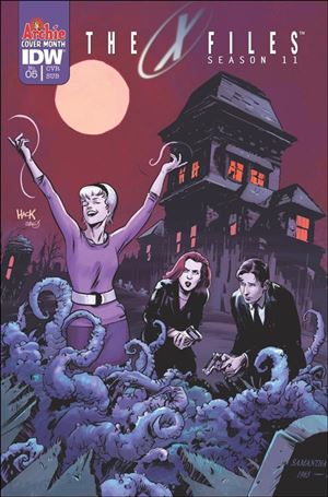 X-Files: Season 11 issue 5-C Robert Hack "Archie" Subscription Cover