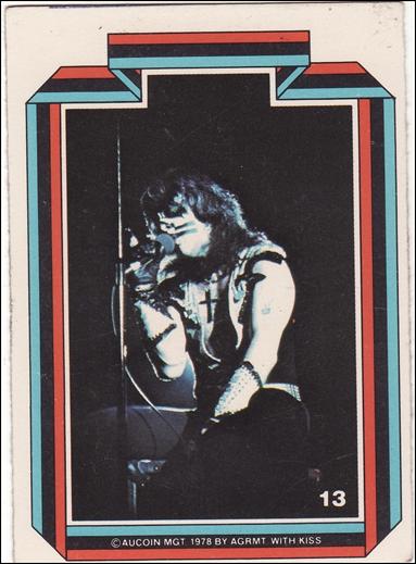 KISS: Series 1 (Base Set) card 13 Peter Criss