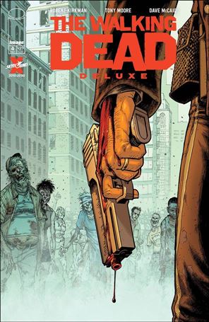 Walking Dead Deluxe issue 4-B Tony Moore Cover
