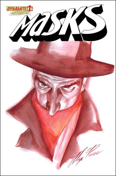 Masks issue 1-J Alex Ross 1:500 Hand Painted Cover