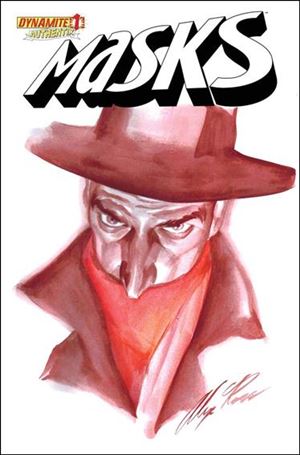 Masks issue 1-J Alex Ross 1:500 Hand Painted Cover