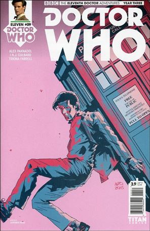 Doctor Who: The Eleventh Doctor Year Three issue 9-C Antonio Fuso Cover