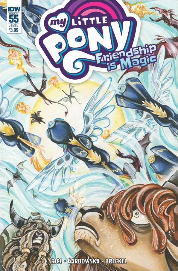 My Little Pony: Friendship is Magic issue 55-B Sara Richard Subscription Cover