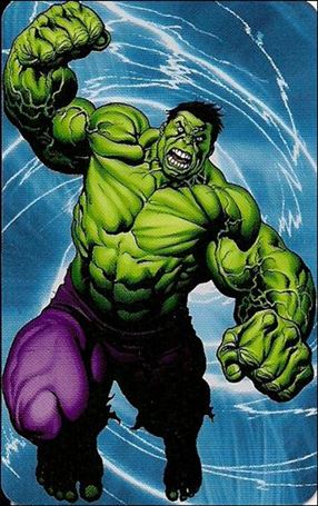 Marvel Universe: Series 1 (Promo) card 013 Hulk (Green)
