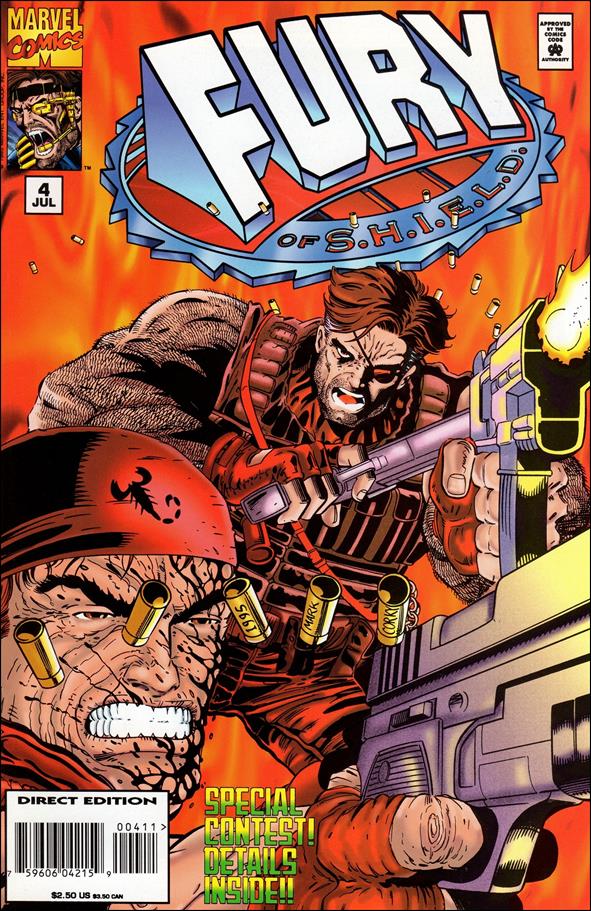 Fury of S.H.I.E.L.D. issue 4-B Unbagged