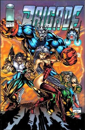 Brigade (1993) issue 20 Manny Clark Cover