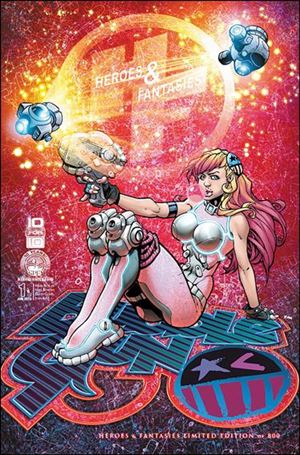 BubbleGun (2013) issue 1-D10 Mike Bowden Heroes & Fantasies Cover 1/800