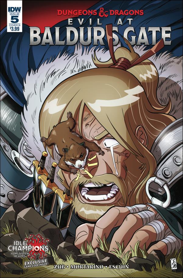 Dungeons & Dragons: Evil at Baldur's Gate issue 5-B Francesco Mortarino Cover