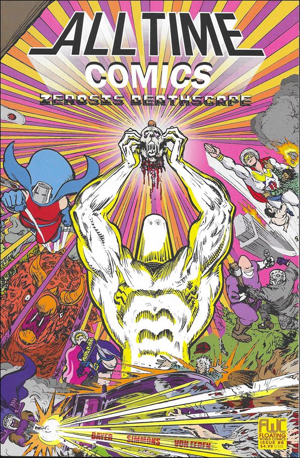 All Time Comics: Zerosis Deathscape issue 6 Thomas Toye Cover