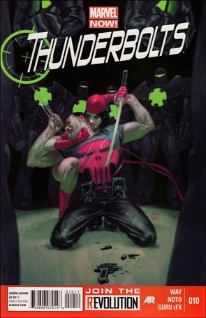Thunderbolts (2013) issue 10 Julian Totino Tedesco Cover