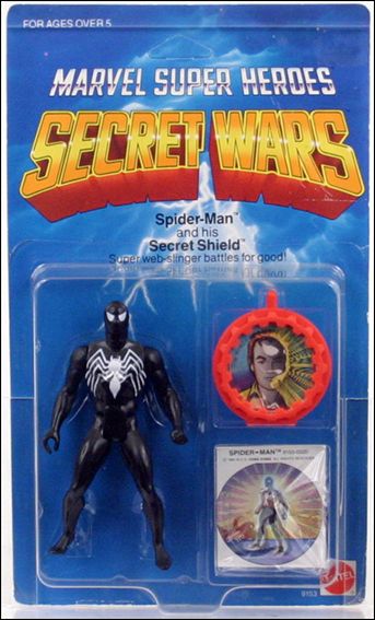 Marvel Super Heroes Secret Wars figure 13 Spider-Man Black Costume