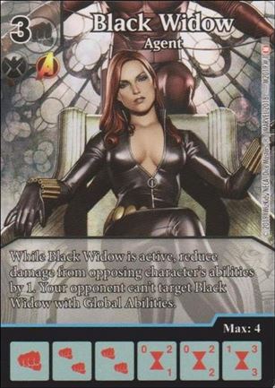 Marvel Dice Masters Avengers Infinity Campaign Box  card M2019.1 Black Widow: Agent
