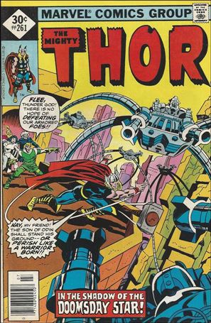 Thor (1966) issue 261-D Whitman Cover