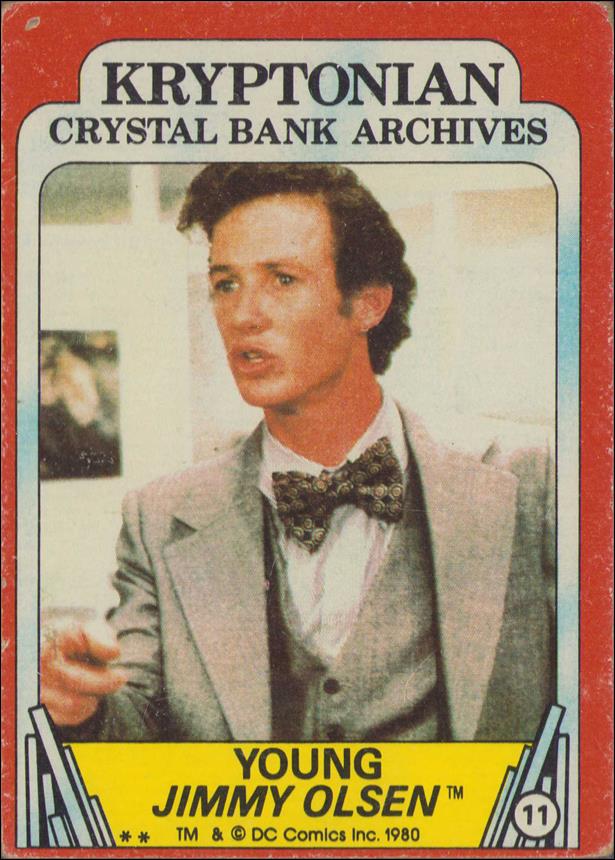 Superman II (Movie) (Base Set) card 11 Young Jimmy Olsen