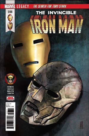 Invincible Iron Man (2017) issue 598 Alex Maleev Cover