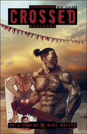 Crossed: Badlands issue 85-D C-Day Worldwide Cover